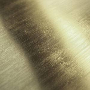 Satin gold 3.5" kitchen drain finish swatch